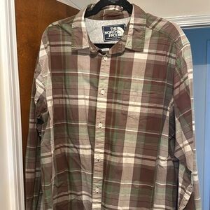 The North Face button down long sleeve xxl